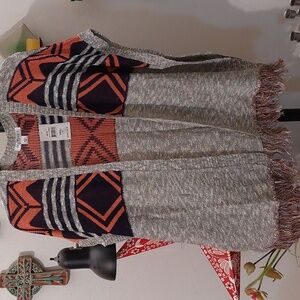 Super cute and comfy short sleeve wrap sweater/cardigan